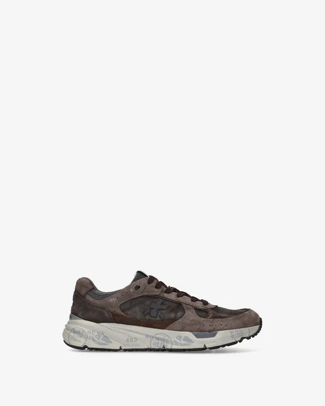 premiata-mase25-8421-sneaker-herren-braun image 1