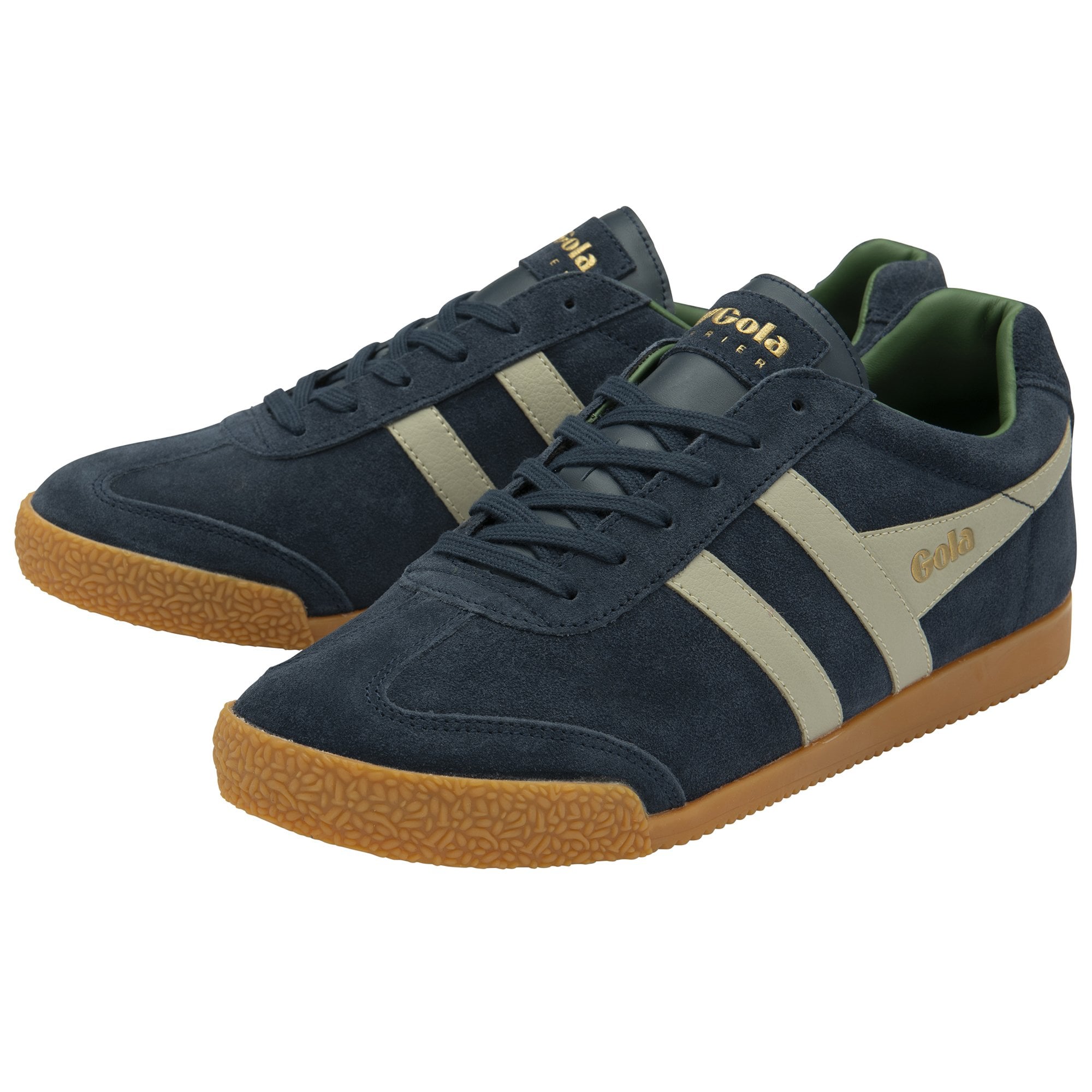 gola-harrier-herren-sneaker-wildleder-marineblau image 3