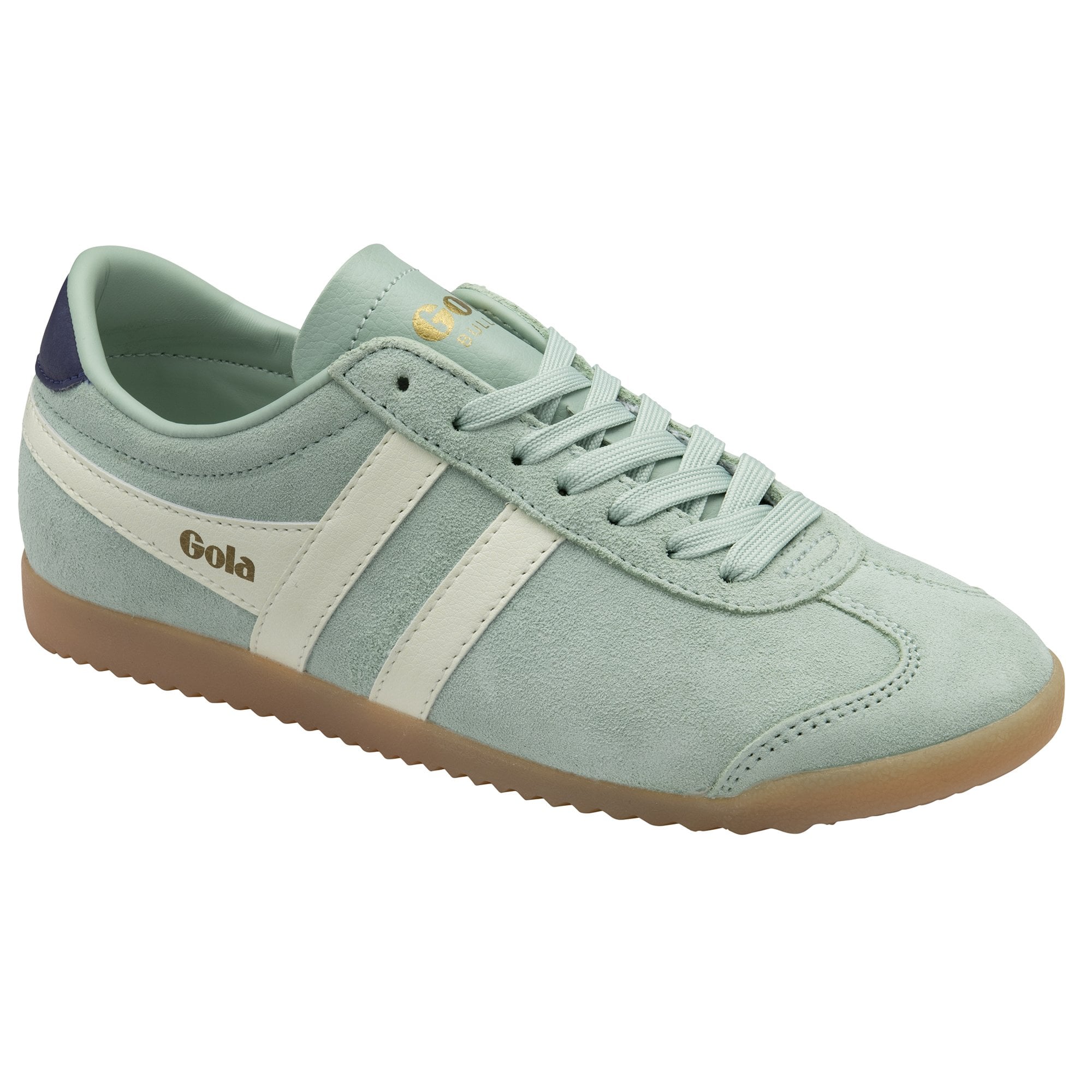 gola-bullet-damen-sneaker-wildleder-surfblau-cremewei image 2