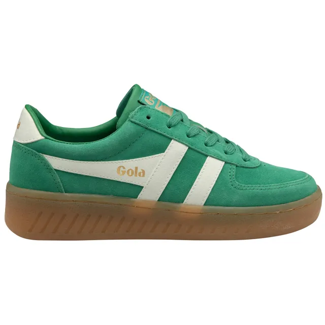 gola-grandslam-wildleder-sneaker-f-r-damen-in-jade-off-white image 1