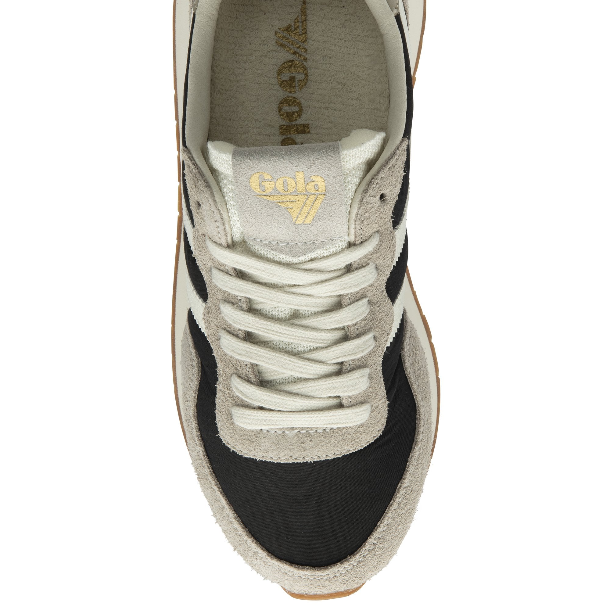 gola-arizona-damen-sneaker-schwarz-feather-grey image 5