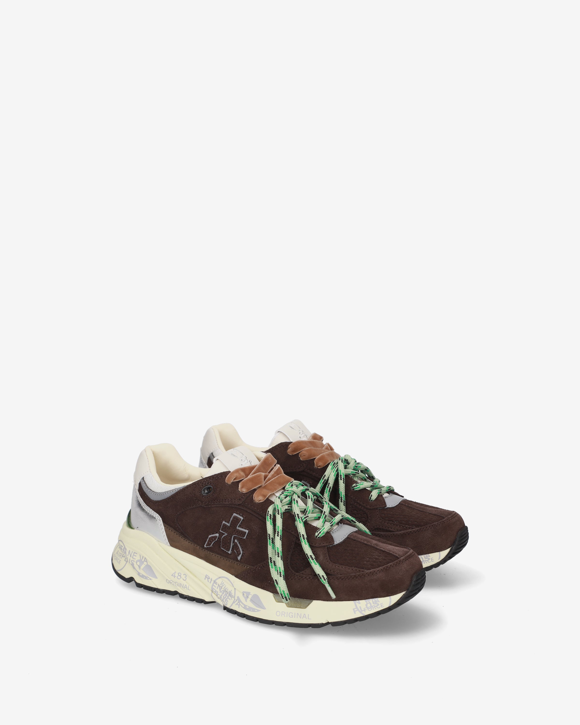 premiata-mased-8596l-sneaker-damen-dunkelbraun image 2
