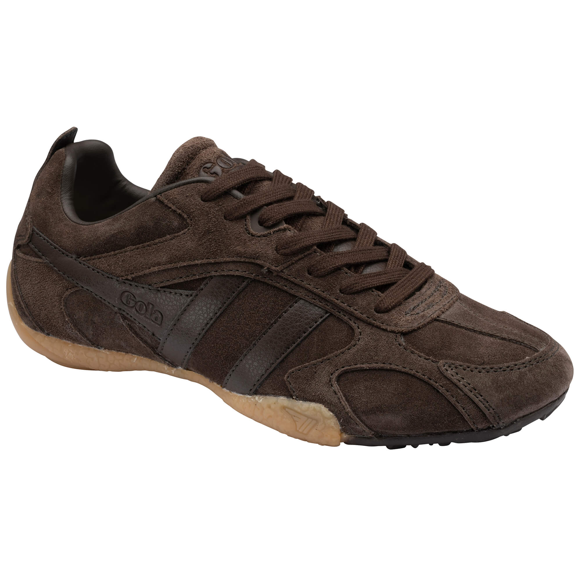 gola-corva-damen-sneaker-mokka-wildleder-slim-sohle image 2