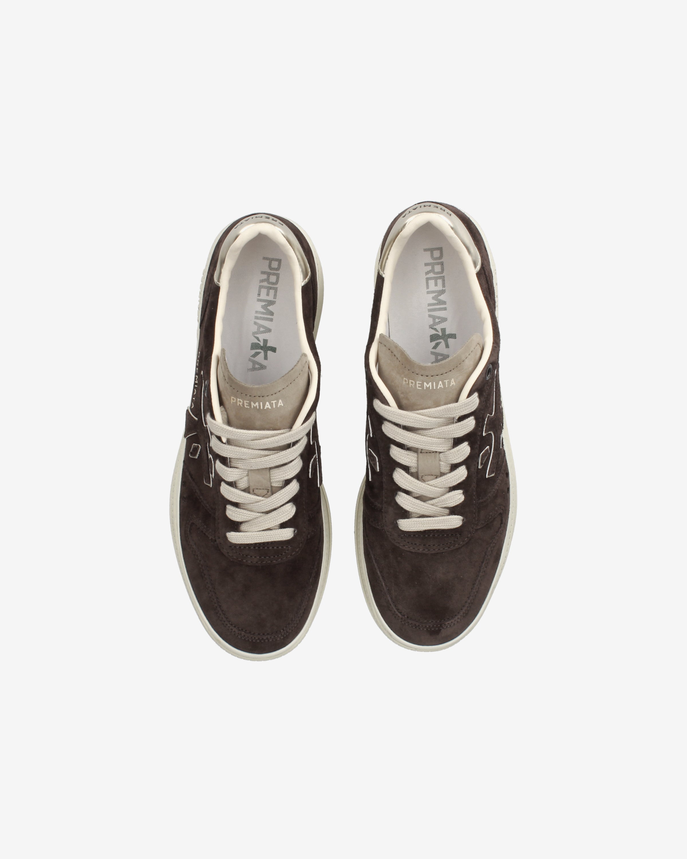 premiata-micol-7894-damen-platform-sneaker-suede-testa-di-moro image 6