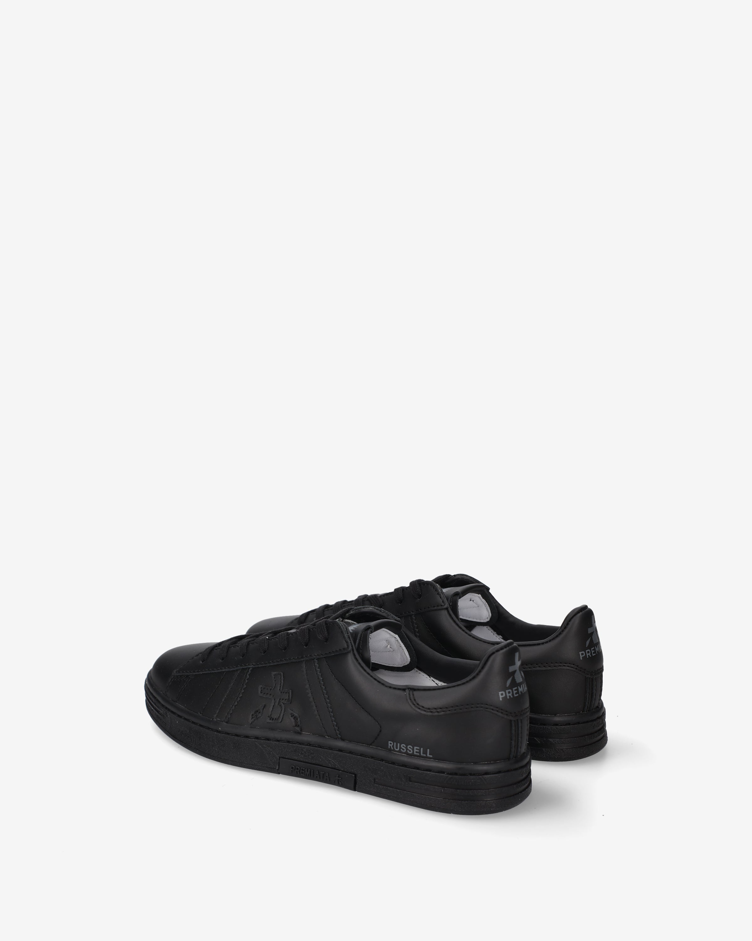 premiata-russell-8640-sneaker-herren-schwarz-leder image 5