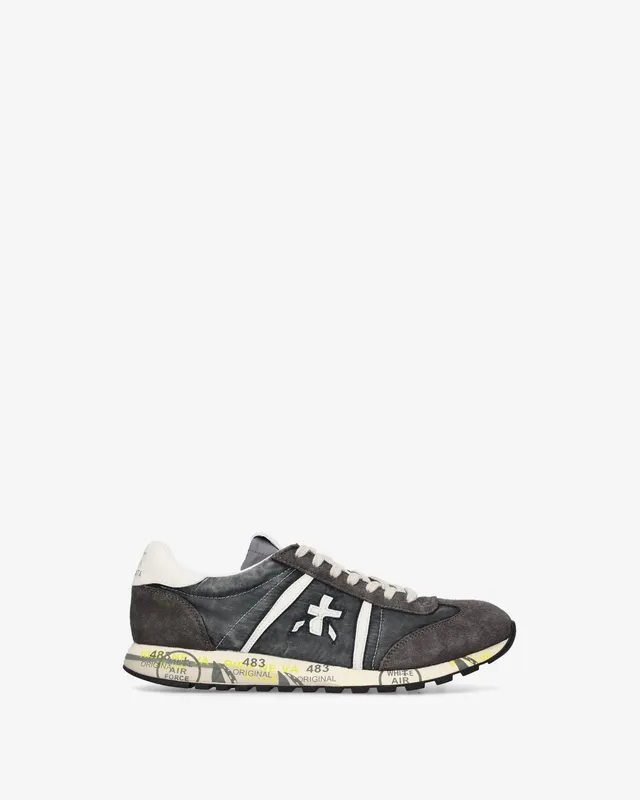 premiata-lucy-8405-sneaker-herren-grau image 1