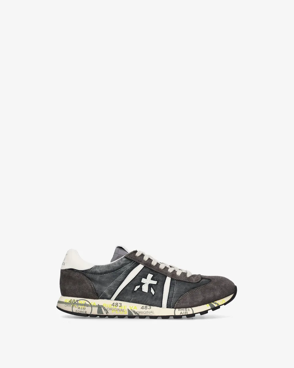 premiata-lucy-8405-sneaker-herren-grau image 1