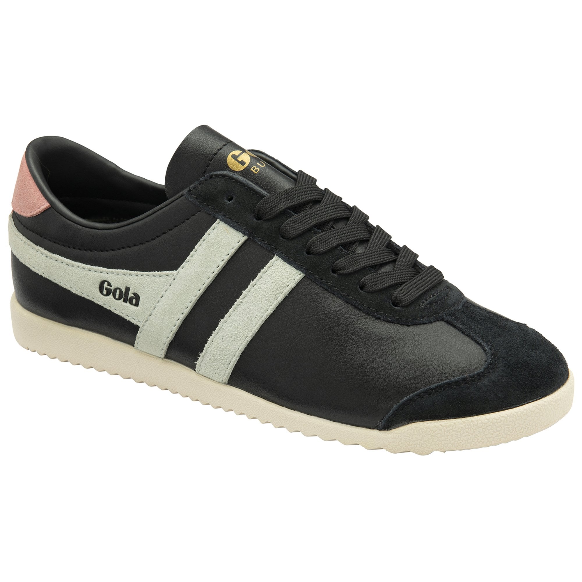 gola-bullet-pure-damen-sneaker-schwarz-matcha-rosa image 2
