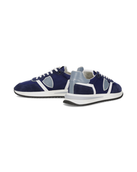 philippe-model-tropez-2-1-herren-sneaker-blau-wei image 4