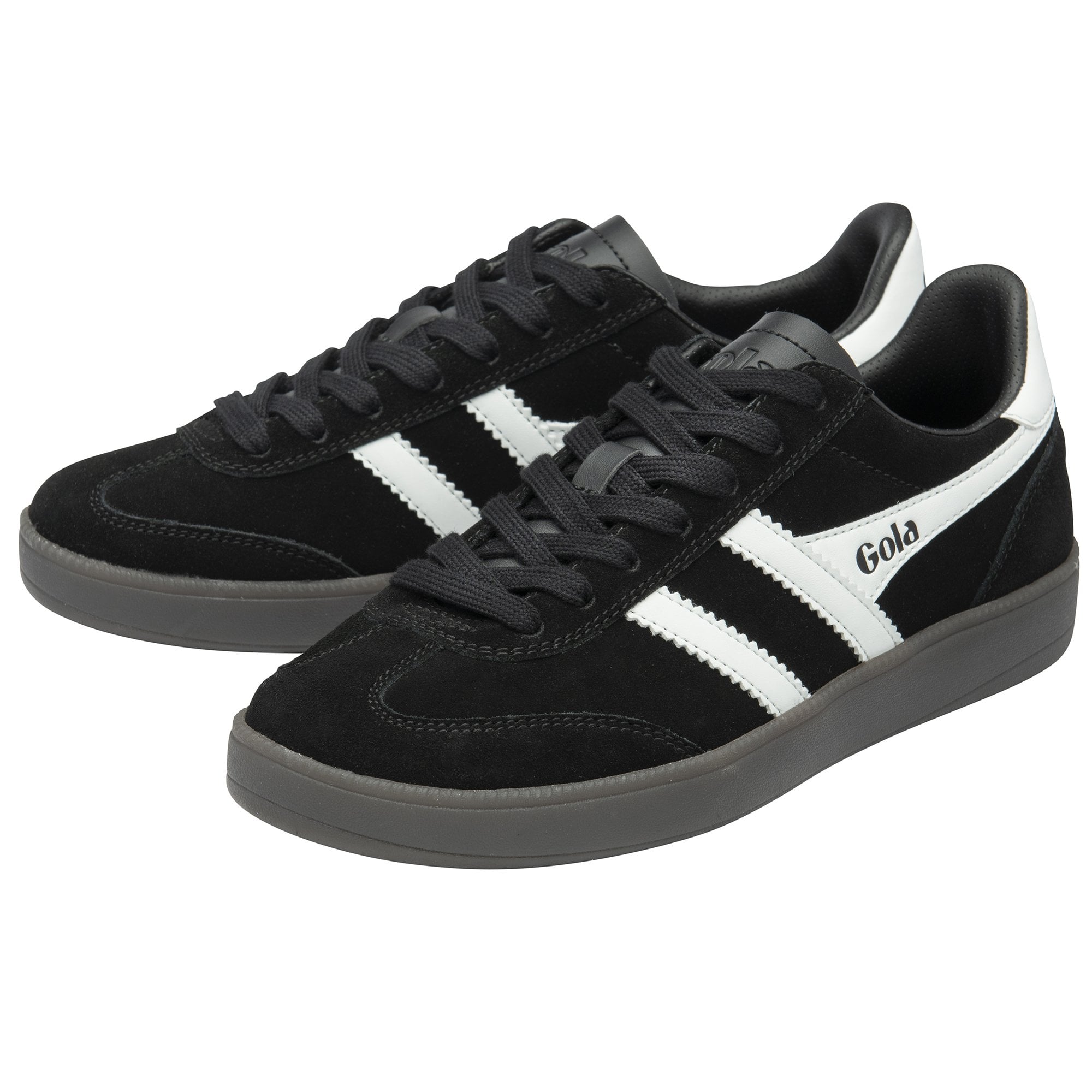 gola-viper-damen-sneaker-schwarz-wei-wildleder image 3