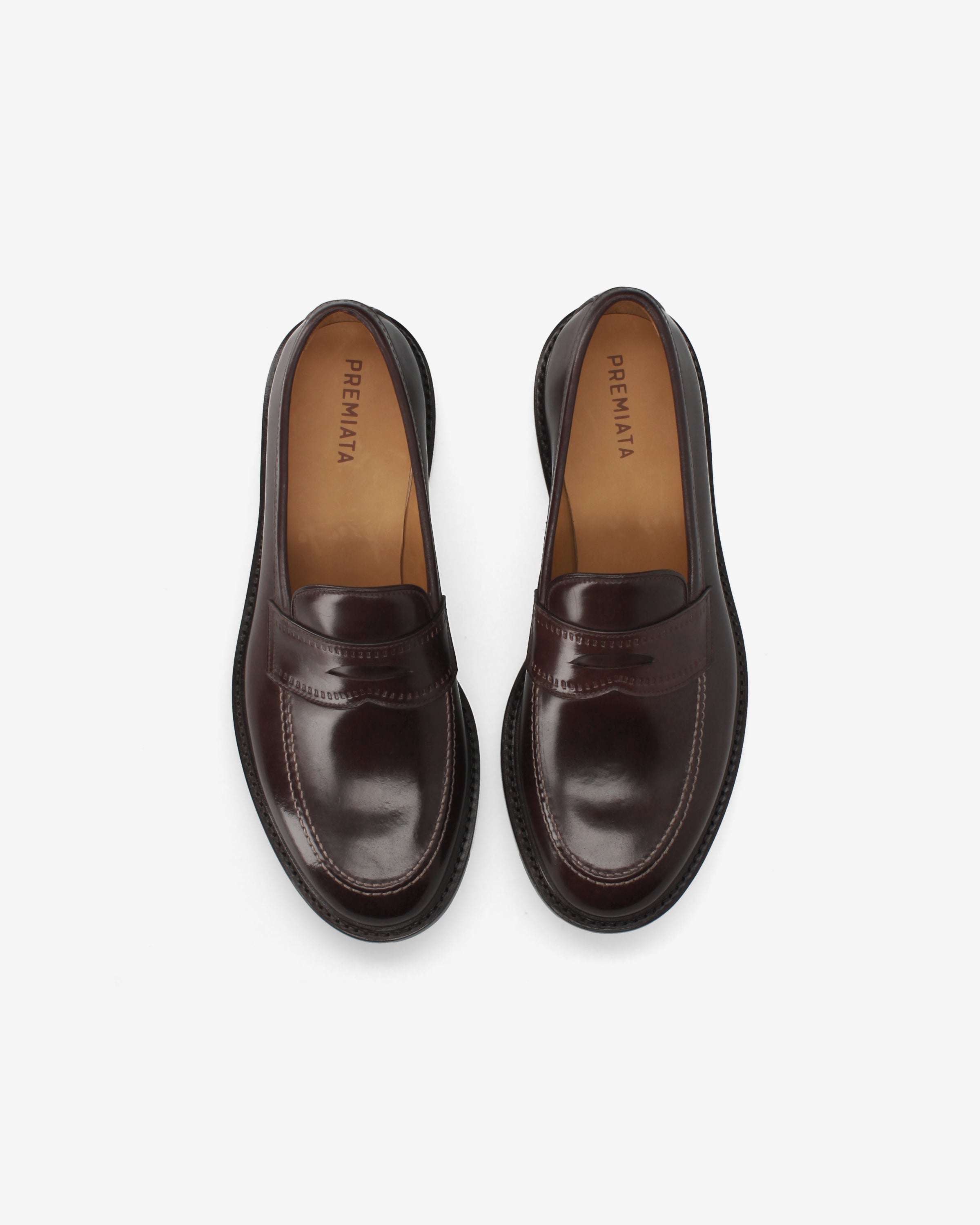 premiata-penny-loafer-cordovan-burgundy-herren image 6