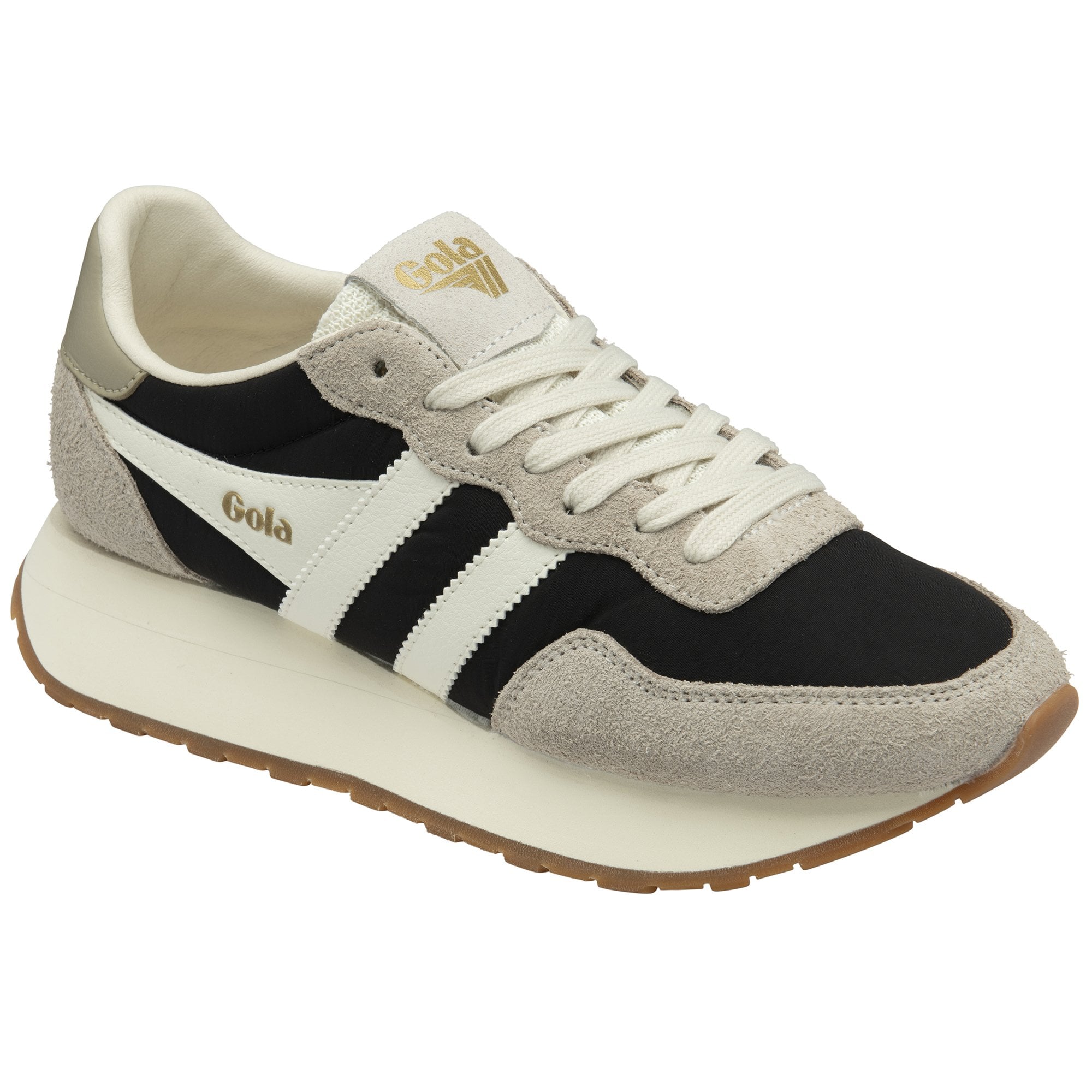 gola-arizona-damen-sneaker-schwarz-feather-grey image 2