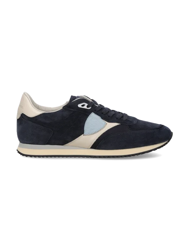 philippe-model-blville-sneaker-herren-blau-ivoire-hellblau image 1