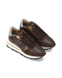 philippe-model-tropez-haute-sneaker-damen-braun-aviation image 4