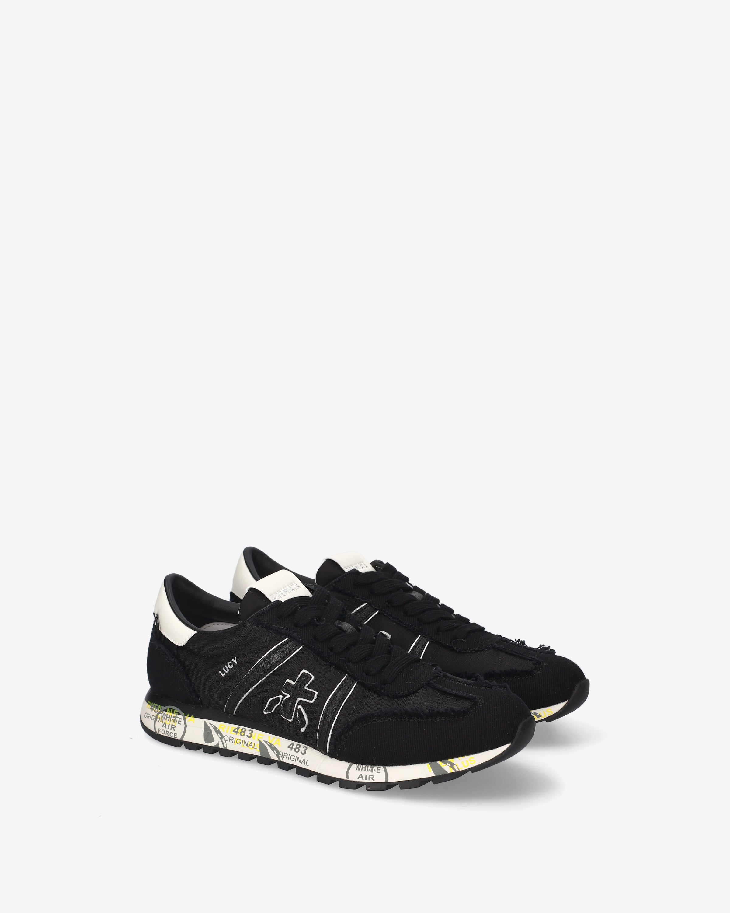 premiata-lucyd-0-1-8140-sneaker-schwarz-panna image 2