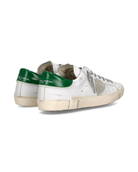 philippe-model-prsx-herren-sneaker-wei-flaschengr-n image 2