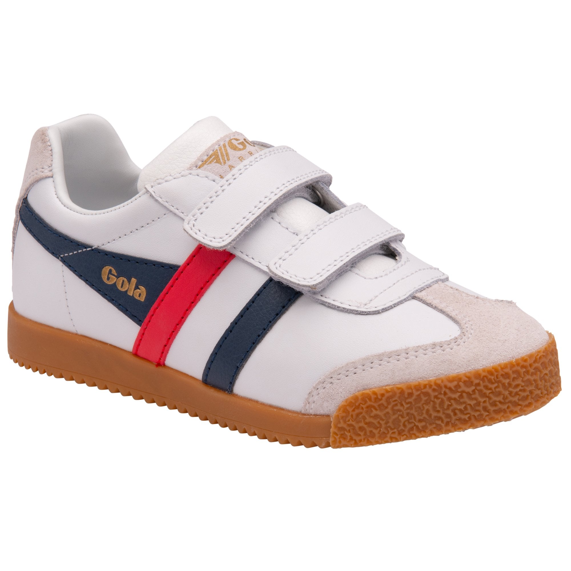 gola-harrier-kinder-turnschuh-lederriemen-klett image 2