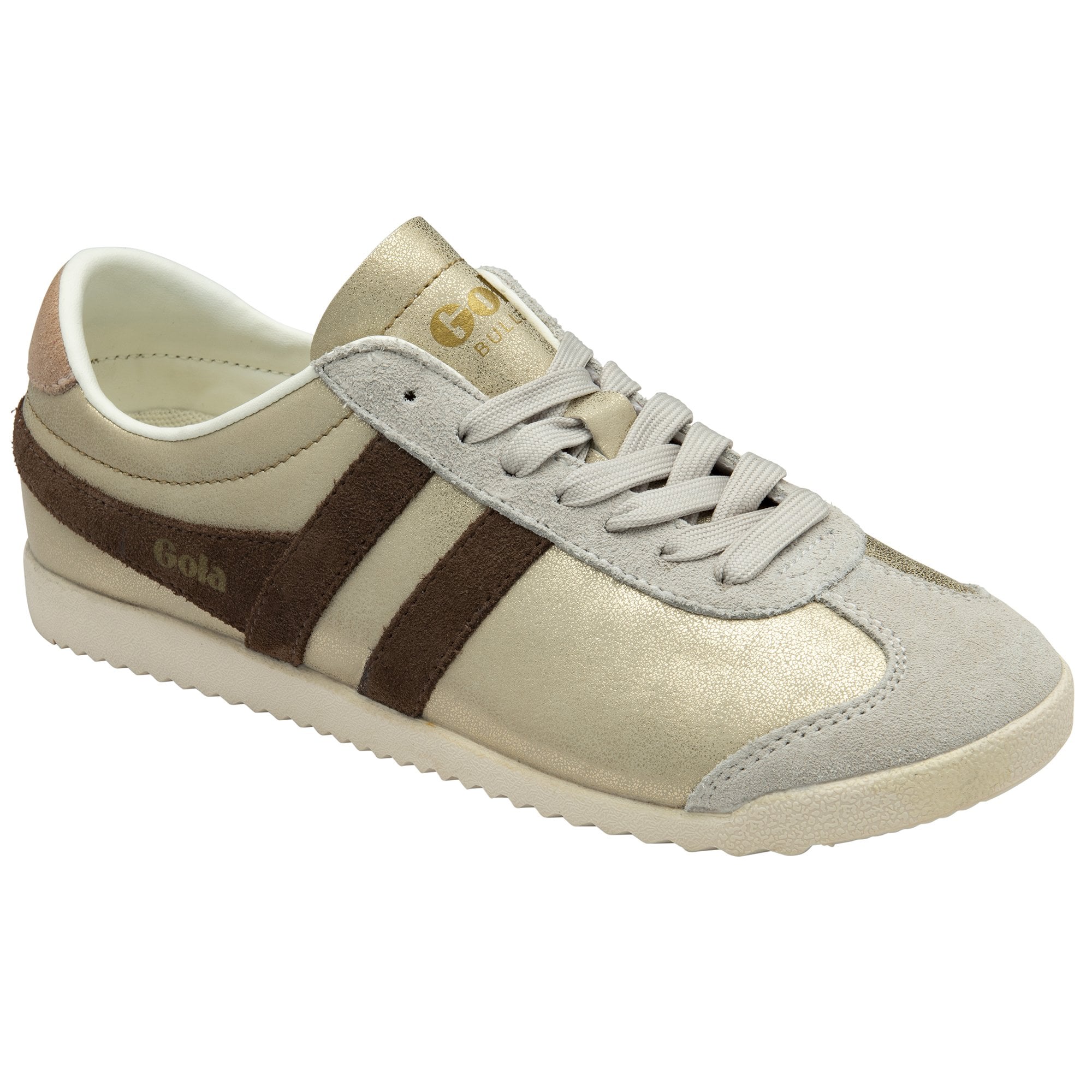 gola-bullet-blaze-sneaker-damen-metallic-gold-braun image 2