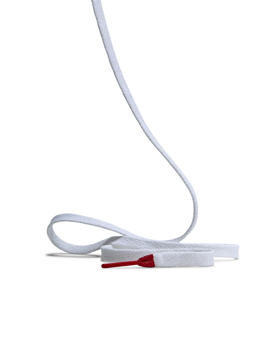 philippe-model-schn-rsenkel-herren-baumwolle-wei-rot image 1