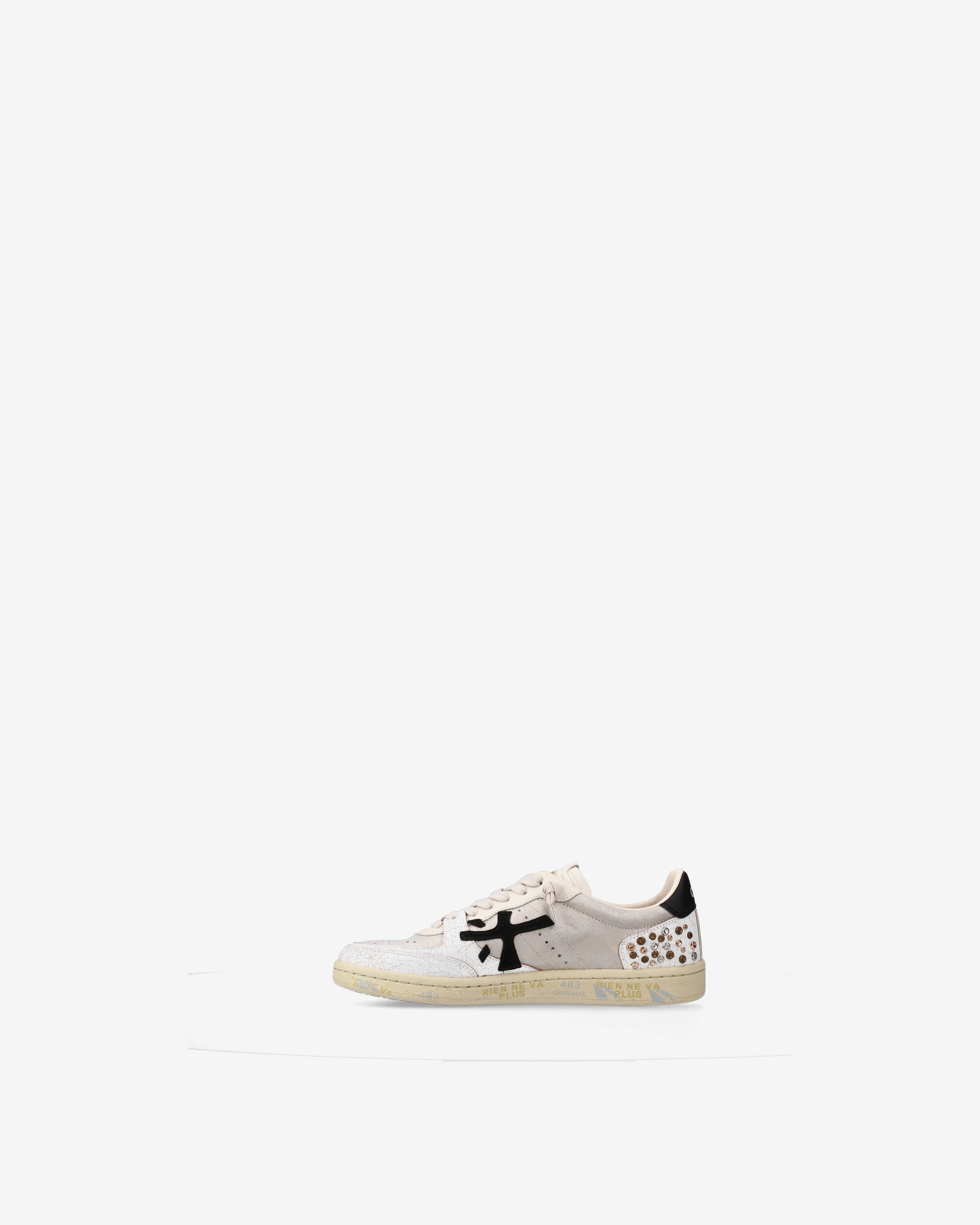 premiata-bskt-clayd-7661-sneaker-leder-suede-white-craquel image 3