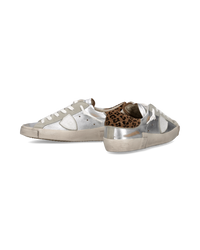 philippe-model-prsx-damen-sneaker-silber-animal-print image 4