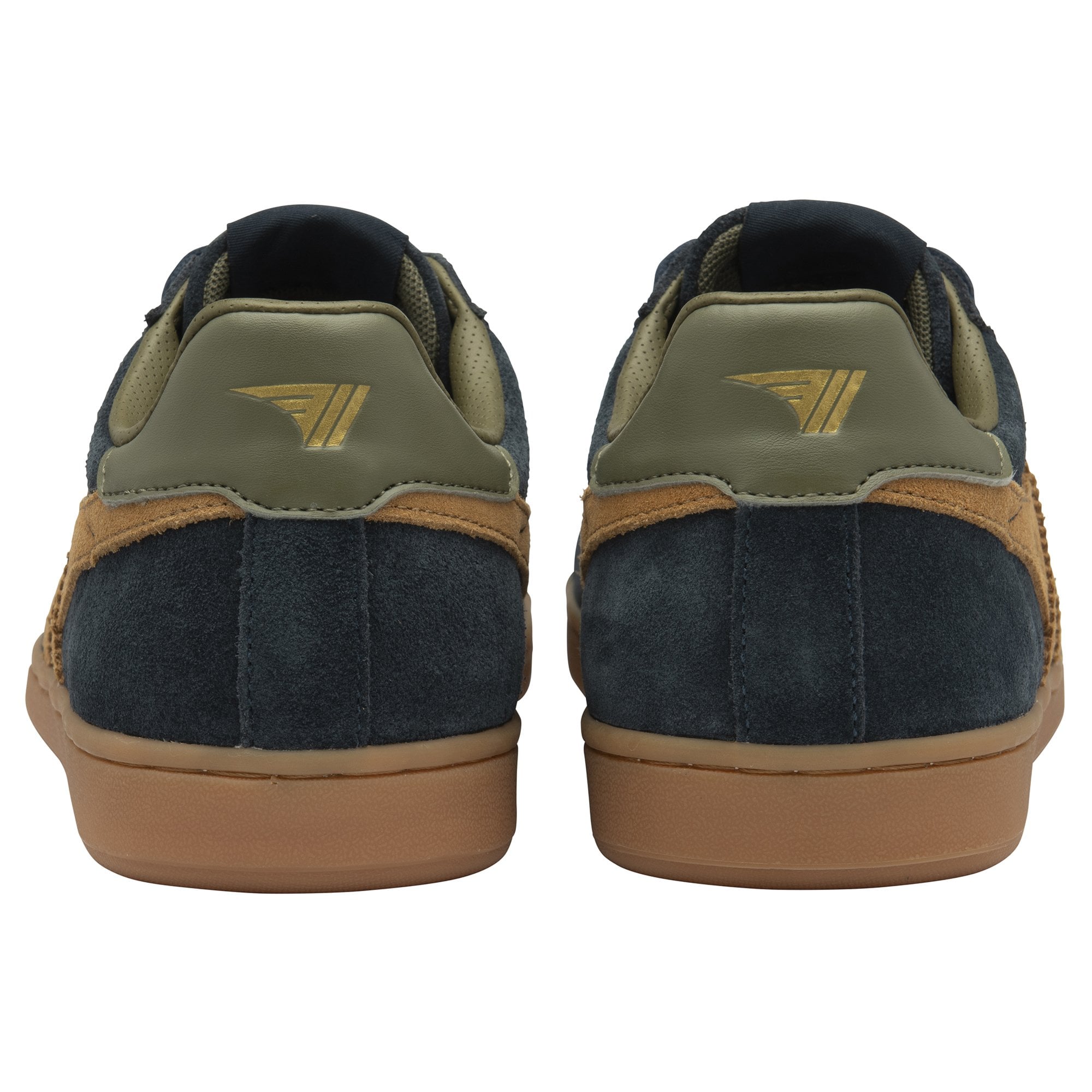 gola-equipe-ii-herren-sneaker-wildleder-marineblau-tabak image 4