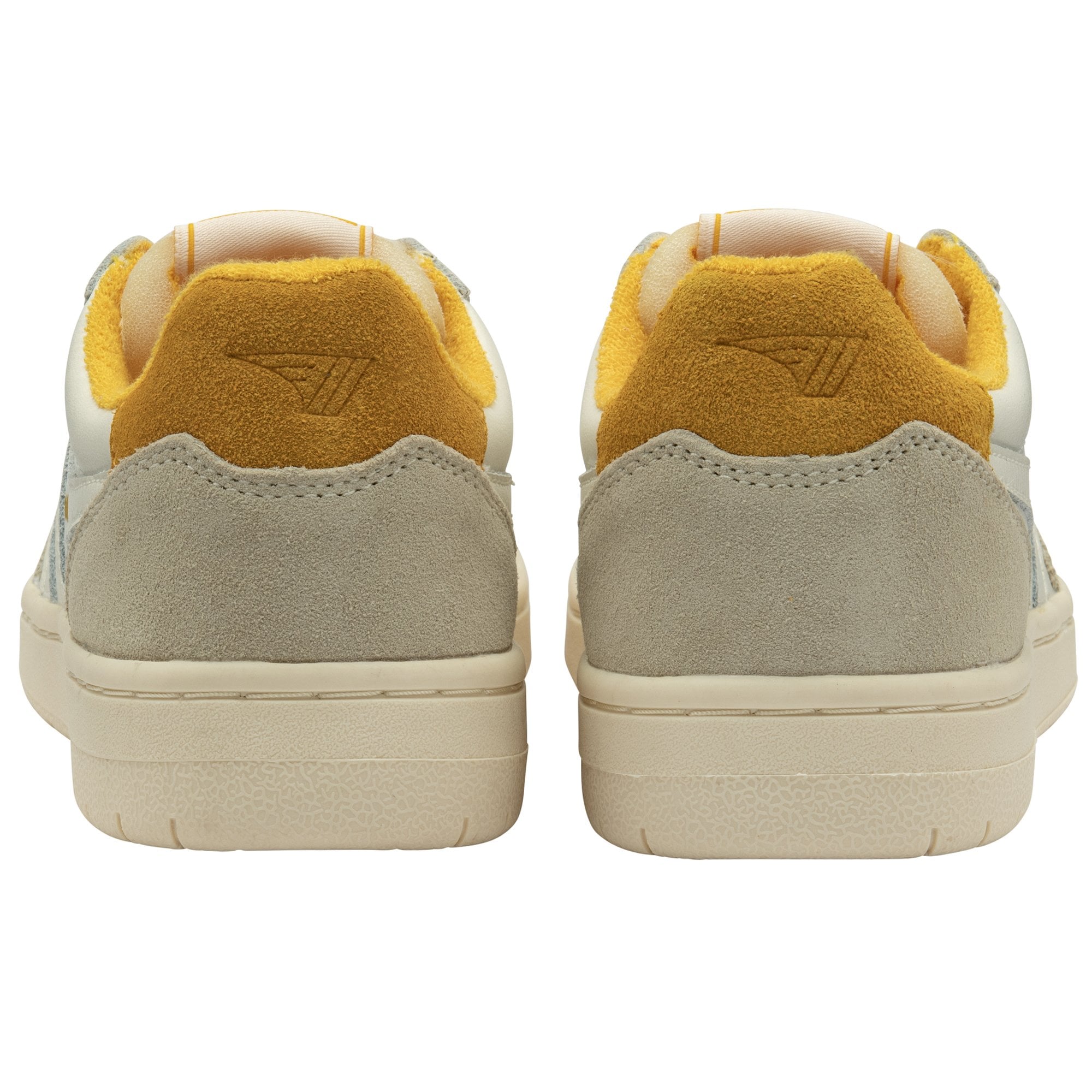 gola-eagle-damen-court-sneaker-off-white-sonnengelb image 4
