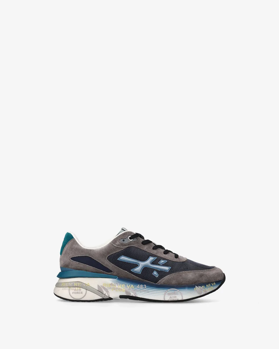 premiata-moerun-7772-sneaker-grau-navy-herren image 1