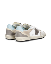 philippe-model-pgal-herren-sneaker-wei-hellblau image 2