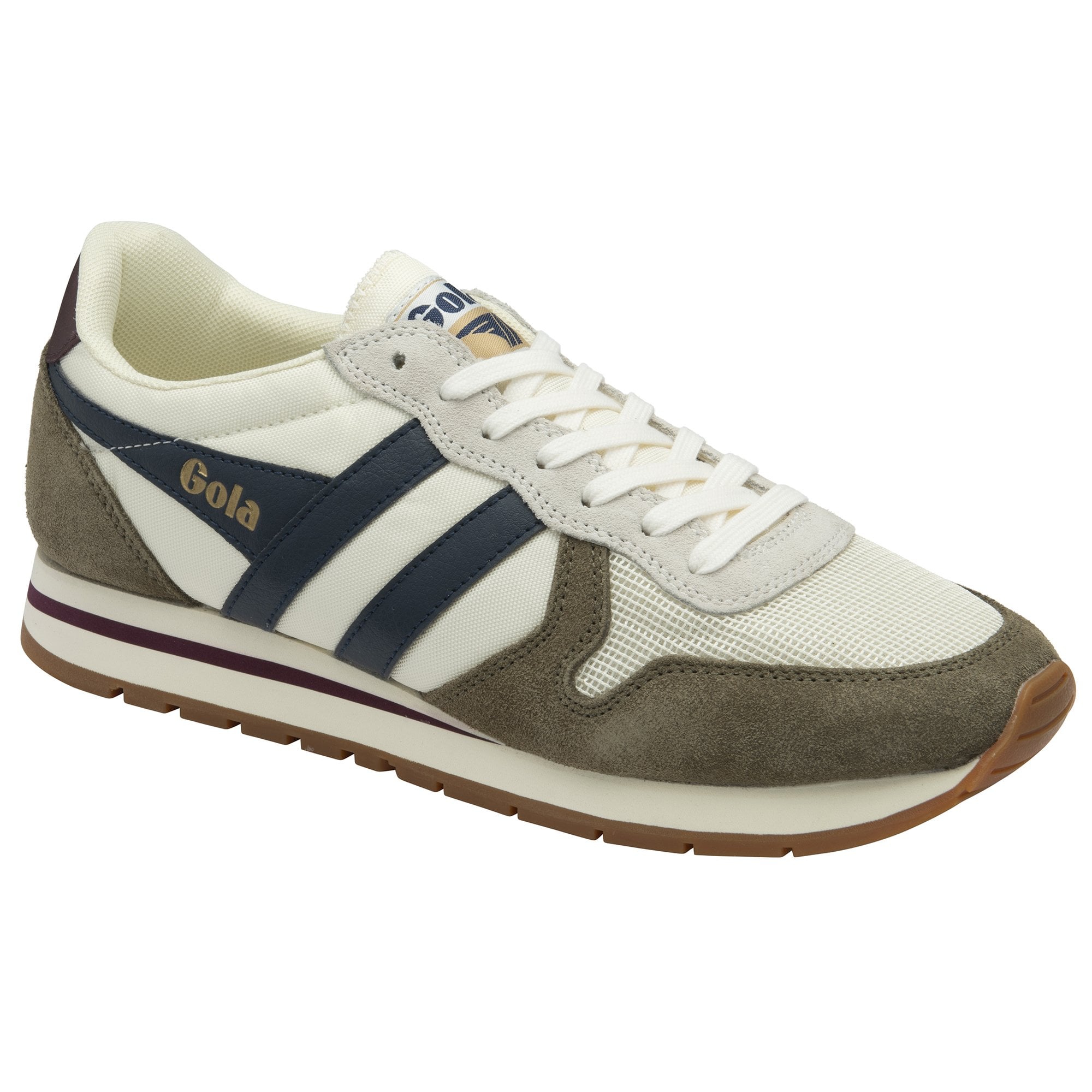 gola-daytona-herren-sneaker-vintage-jogger-wei-dreifarbig image 2